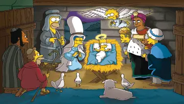 Zasłona do serialu "Simpsonowie" #1535504