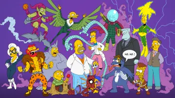 Zasłona do serialu "Simpsonowie" #1535505