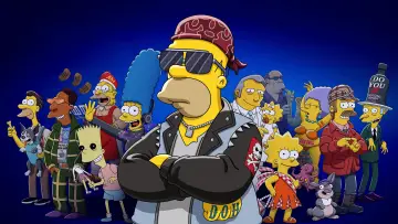 Zasłona do serialu "Simpsonowie" #1535509