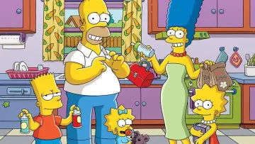 Zasłona do serialu "Simpsonowie" #1535516