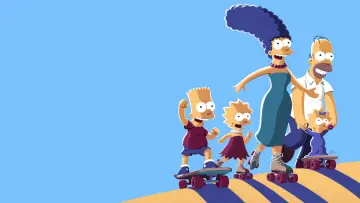 Zasłona do serialu "Simpsonowie" #1535518