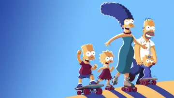 Zasłona do serialu "Simpsonowie" #1535519