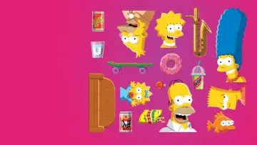 Zasłona do serialu "Simpsonowie" #1535524