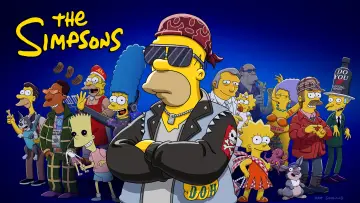 Zasłona do serialu "Simpsonowie" #1535525