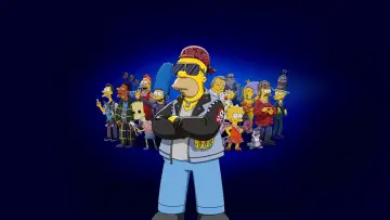 Zasłona do serialu "Simpsonowie" #1535529