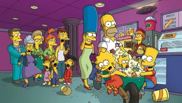 Zasłona do serialu "Simpsonowie" #1535536