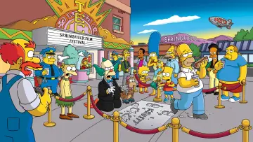 Zasłona do serialu "Simpsonowie" #1535538