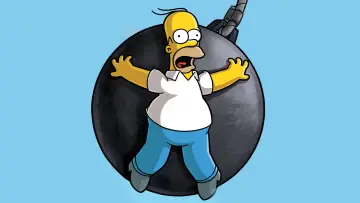 Zasłona do serialu "Simpsonowie" #1535542
