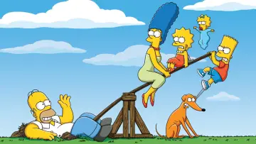 Zasłona do serialu "Simpsonowie" #1535543
