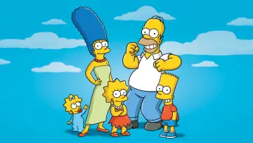 Zasłona do serialu "Simpsonowie" #1535545