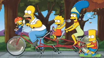 Zasłona do serialu "Simpsonowie" #1535547