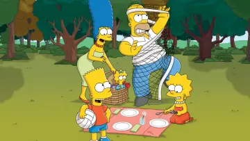 Zasłona do serialu "Simpsonowie" #1535548