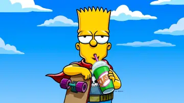 Zasłona do serialu "Simpsonowie" #1535550