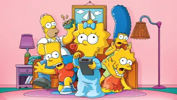 Zasłona do serialu "Simpsonowie" #1535553
