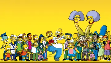 Zasłona do serialu "Simpsonowie" #1535554