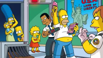 Zasłona do serialu "Simpsonowie" #1535555