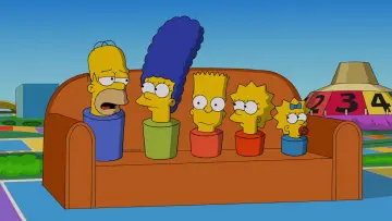 Zasłona do serialu "Simpsonowie" #1535563