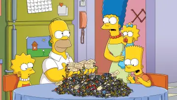Zasłona do serialu "Simpsonowie" #1535567