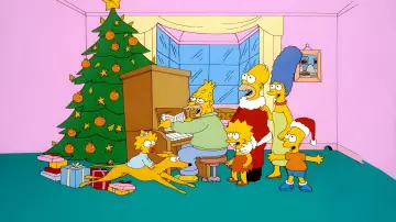 Zasłona do serialu "Simpsonowie" #1535570