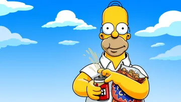 Zasłona do serialu "Simpsonowie" #1535572