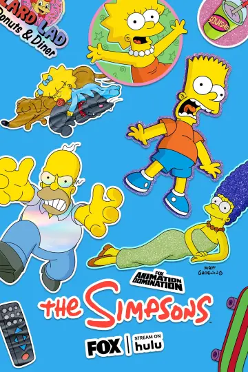 Plakat do serialu "Simpsonowie" #1535620