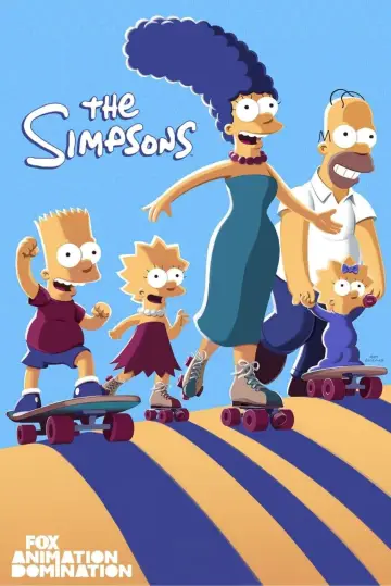 Plakat do serialu "Simpsonowie" #1535639