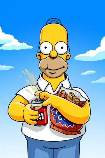 Plakat do serialu "Simpsonowie" #1535645