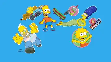 Zasłona do serialu "Simpsonowie" #1654095