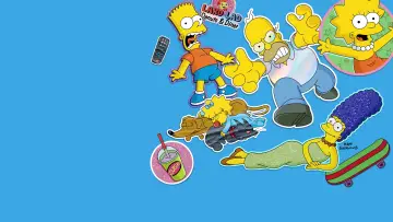 Zasłona do serialu "Simpsonowie" #1815168