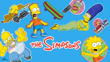 Zasłona do serialu "Simpsonowie" #1815170