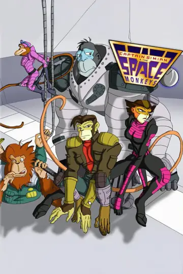 Captain Simian & the Space Monkeys plakat