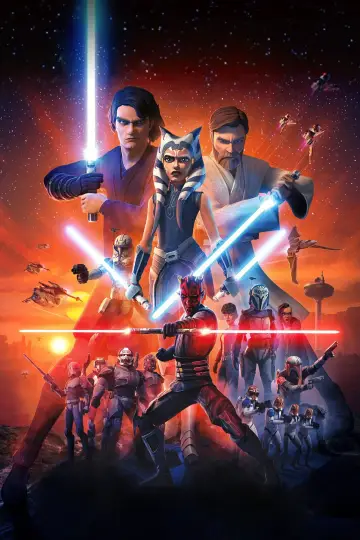 Plakat к сериалу "Gwiezdne wojny. Wojny klonów" #1275086