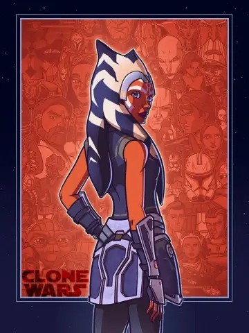 Plakat к сериалу "Gwiezdne wojny. Wojny klonów" #1275106