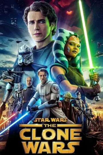 Plakat к сериалу "Gwiezdne wojny. Wojny klonów" #1275110