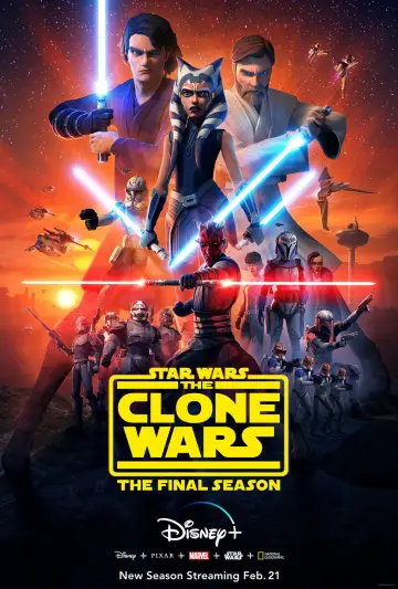 Plakat к сериалу "Gwiezdne wojny. Wojny klonów" #1275140