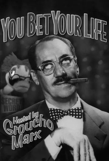 You Bet Your Life plakat