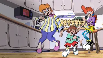 Zasłona к сериалу "Pepper Ann" #1327843