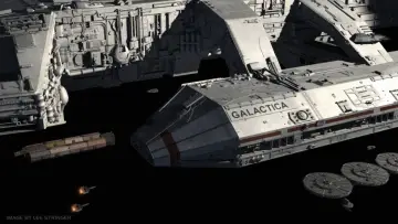 Zasłona к сериалу "Battlestar Galactica 1978" #1416812