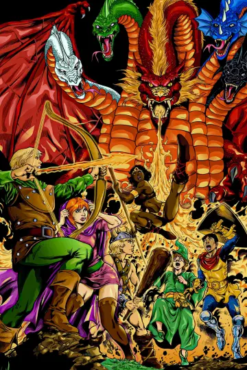 Plakat к сериалу "Dungeons & Dragons" #1458845