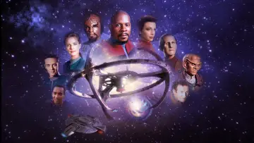 Zasłona к сериалу "Star Trek: Stacja Kosmiczna" #1286171