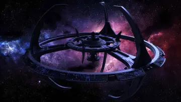 Zasłona к сериалу "Star Trek: Stacja Kosmiczna" #1286182