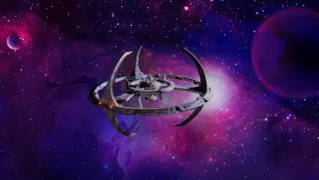 Zasłona к сериалу "Star Trek: Stacja Kosmiczna" #1286187