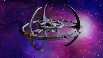 Zasłona к сериалу "Star Trek: Stacja Kosmiczna" #1286202