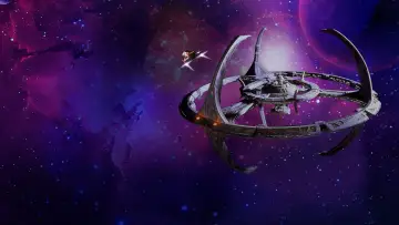 Zasłona к сериалу "Star Trek: Stacja Kosmiczna" #1286205