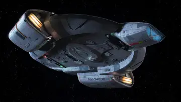 Zasłona к сериалу "Star Trek: Stacja Kosmiczna" #1286206
