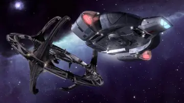 Zasłona к сериалу "Star Trek: Stacja Kosmiczna" #1286209