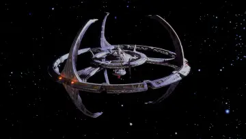 Zasłona к сериалу "Star Trek: Stacja Kosmiczna" #1286210