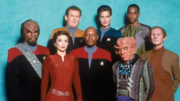 Zasłona к сериалу "Star Trek: Stacja Kosmiczna" #1286217