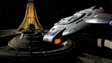 Zasłona к сериалу "Star Trek: Stacja Kosmiczna" #1286220