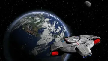 Zasłona к сериалу "Star Trek: Stacja Kosmiczna" #1286221